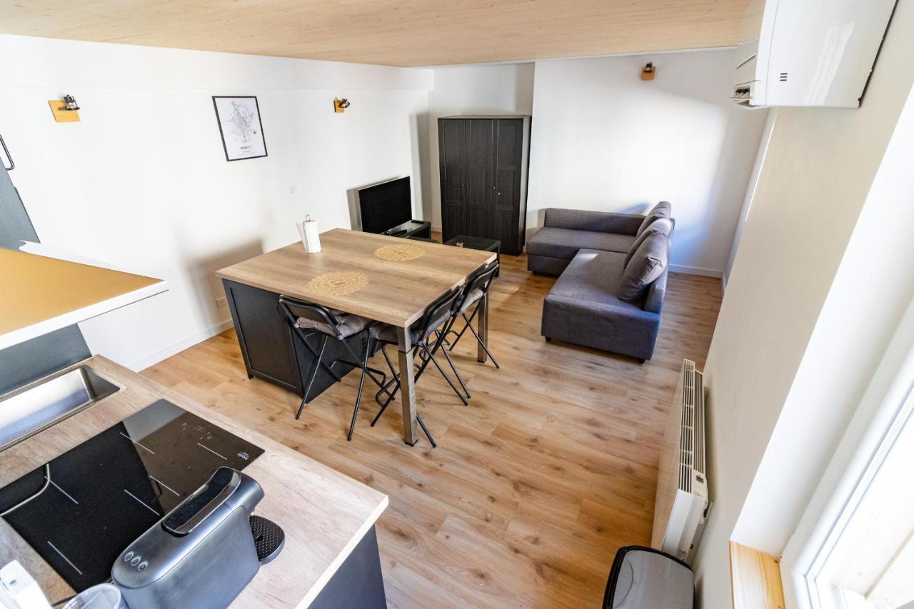 Magnifique Appartement Duplex Climatise De 40M² Nancy Luaran gambar